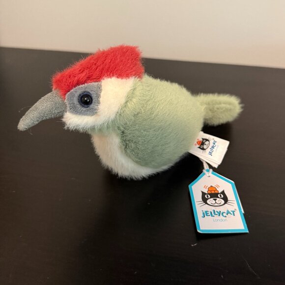 Jellycat Woodpecker Birdling I Retired | Rare - Picture 1 of 1